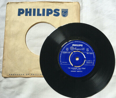 Johnny Horton-North To Alaska /The Mansion You Stole (7" Single)-Play Tested VGC