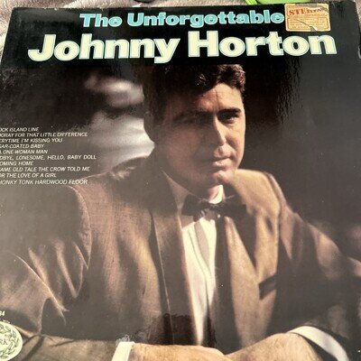 Johnny Horton The Unforgettable LP Album Hallmark SHM 634 Vinyl Record