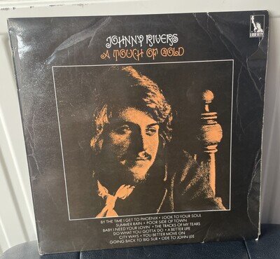 Johnny Rivers - A Touch of Gold - Stereo 1969 LBS 83141 Vinyl LP Liberty VG/VG