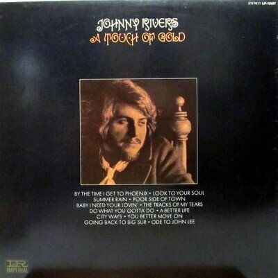 JOHNNY RIVERS - A TOUCH OF GOLD - 1968 Imperial LP-12427 - Vinyl LP (EX/VG+)