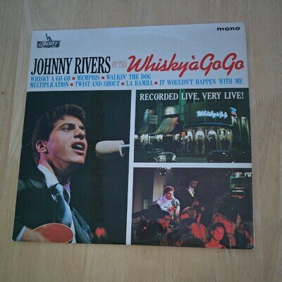 Johnny Rivers - Meanwhile Back At The Whisky À Go Go (LP, Album, Stereo)