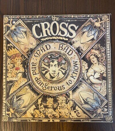 The Cross Queen Vinyl LP Roger Taylor Mad Bad and Dangerous to Know 1990