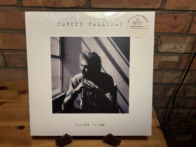 Hallyday Johnny Rester Vivant 12" Vinyl Record LP New And Sealed 2014