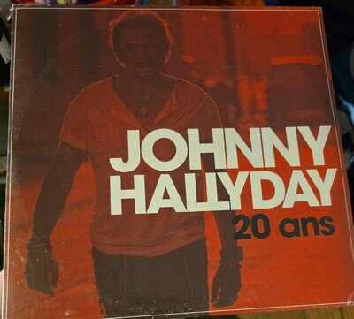 Johnny Hallyday ‎– 20 Ans 10" Single Red Vinyl - New Sealed