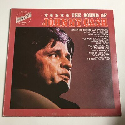 Johnny Cash - The Sound Of Johnny Cash LP Vinyl Record - S EMB 31081 VG+/EX