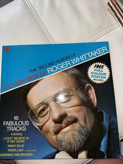 The Very Best Of Roger Whittaker - Second Album - 12” Vinyl LP Album - Free P&P