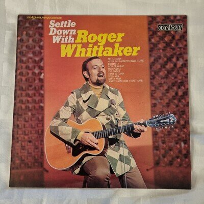 ROGER WHITTAKER " SETTLE DOWN WITH ROGER WHITTAKER " VINYL LP ALBUM. 6870 503