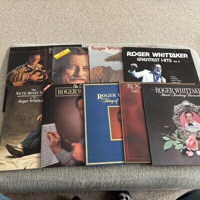 9 x Roger Whittaker Vinyl Album Collection Job Lot Records All Mint/Unplayed