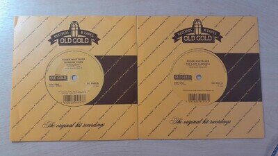 ROGER WHITTAKER 2x7"S EX/EX VINYL OLD GOLD JOB LOT - DURHAM/FAREWELL/NEW WORLD++