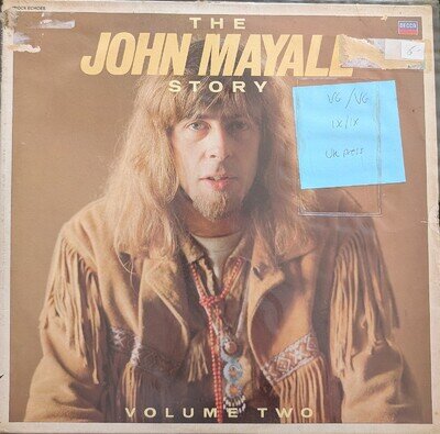 John Mayall The John Mayall Story Vol 2 Vinyl Record VG/VG TAB75 1983