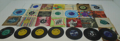 Vintage 1950s 7" Vinyl Collection Slim Whitman Micki Marlow Johnny Mathis