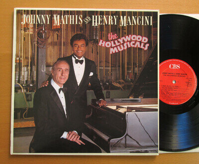 Johnny Mathis & Henry Mancini The Hollywood Musicals 1986 CBS 450258 1 NEAR MINT