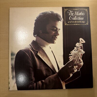 JOHNNY MATHIS - THE MATHIS COLLECTION DOUBLE ALBUM OF 40 TRACKS VINYL LP RECORD