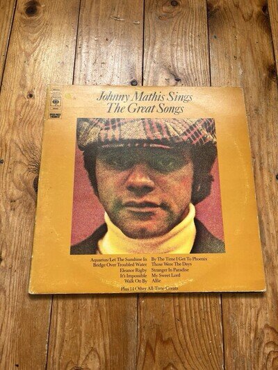 Johnny Mathis - Sings The Great Songs Vinyl 2-LP Set CBS 88085 UK 1974 Gatefold