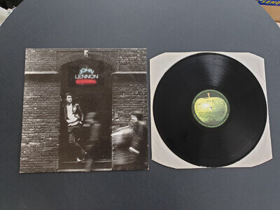 JOHN LENNON - ROCK N ROLL 1975 UK PRESS 12" VINYL RECORD LP EX