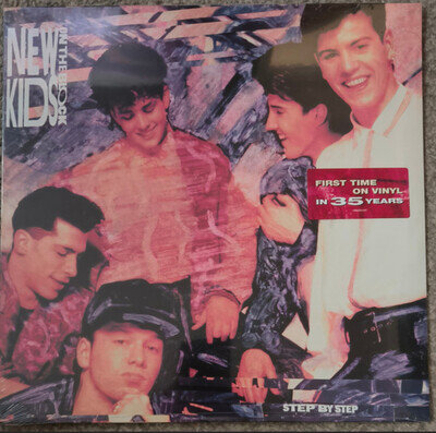 New Kids On The Block ‎– Step By Step - Vinyl LP, New & Sealed!