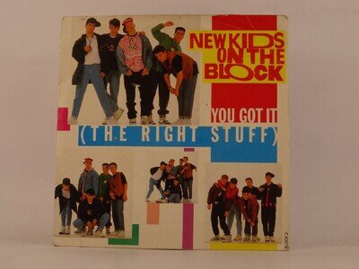 NEW KIDS ON THE BLOCK YOU GOT IT (THE RIGHT STUFF) (97) 2 Track 7" Single includ