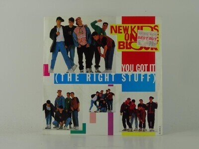 NEW KIDS ON THE BLOCK YOU GOT IT (THE RIGHT STUFF) (1) (25) 2 Track 7" Single in
