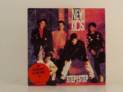 NEW KIDS ON THE BLOCK STEP BY STEP (87) 2 Track 7" Single including Picture Slee