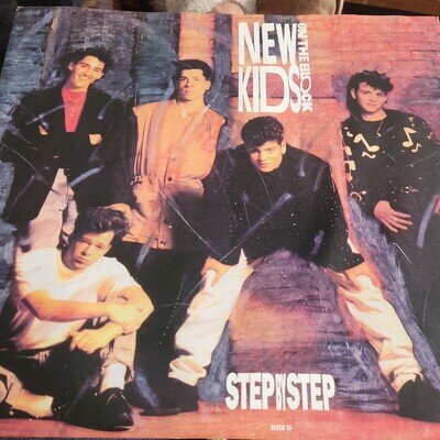 New Kids on the Block Step by Step 12" Tonight 12" Cover girl 12" EX. 3 x vinyl
