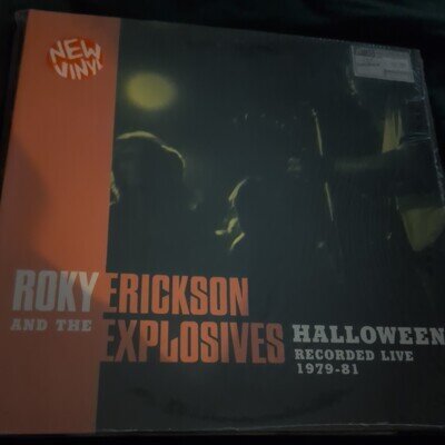 Roky Erickson and the Explosives Halloween Live Recorded 1978-81 Vinyl 2LP, Rare