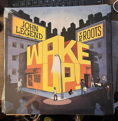 John Legend and The Roots/Wake Up! 2010 2xLP Orange Vinyl