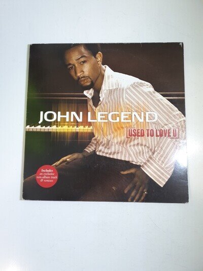 John Legend "USED TO LOVE YOU" VINYL Record 12" Single (2005)