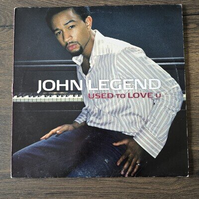 JOHN LEGEND 2004 Vinyl 45rpm 12” USED TO LOVE U. G+ VG+