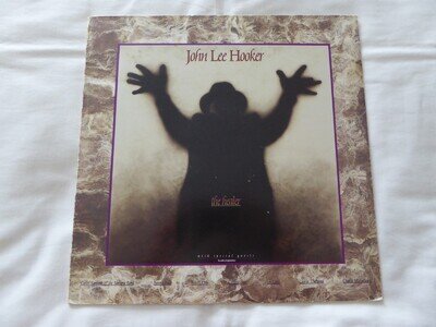 John Lee Hooker - The Healer UK 1989 LP Silvertone VG+/Ex!
