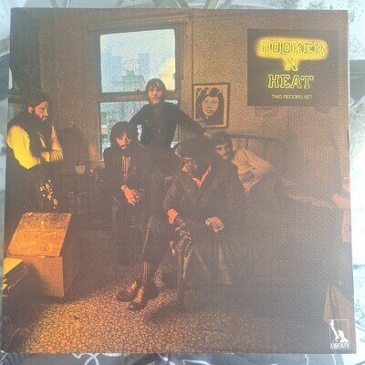 CANNED HEAT & JOHN LEE HOOKER "HOOKER 'N HEAT" DOUBLE VINYL 1971 RECORDS
