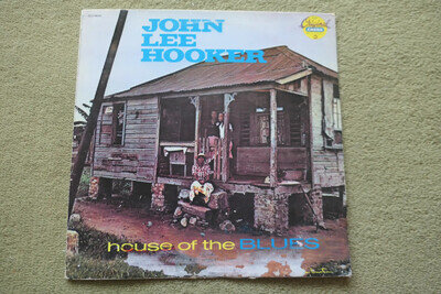 JOHN LEE HOOKER – HOUSE OF THE BLUES LP – Nr MINT/EXC+ 1987 BLUES
