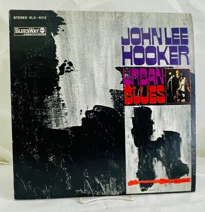 LP: John Lee Hooker, Urban Blues, Bluesway BLS-6012, Stereo, 1967, Electric Blue