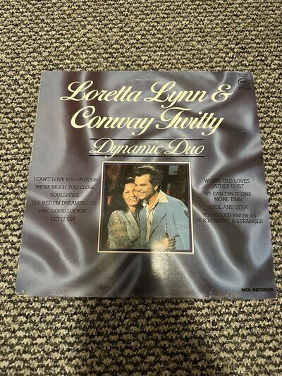 Conway Twitty & Loretta Lynn - Dynamic Duo - Vinyl Record LP Album