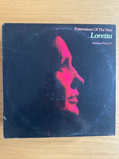 Loretta Lynn - Entertainer Of The Year Loretta - 1973 US country Vinyl Record LP