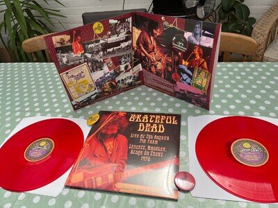 Grateful Dead Ted Askeys Pig Farm 2 LP signed producers copy