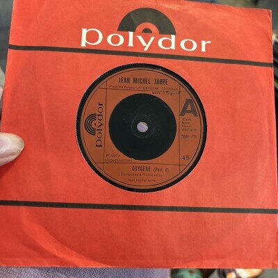 JEAN MICHEL JARRE - Oxygene 7” Vinyl Record VG+