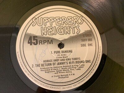 Horace Andy Pure Ranking Trevor Ranking Whip Them Jah Rare Original UK 12"