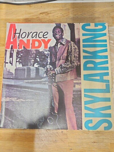 HORACE ANDY. SKYLARKING (RE-ISSUE) LP VINYL VG+ CONDITION