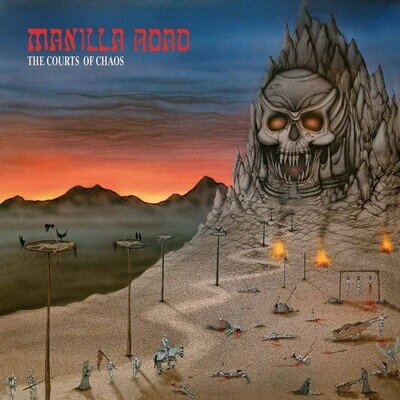 MANILLA ROAD - COURTS OF CHAOS - Vinyl Record - J72z