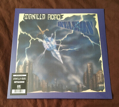 Manilla Road - Invasion LP New & Sealed US METAL warlord BROCAS HELM