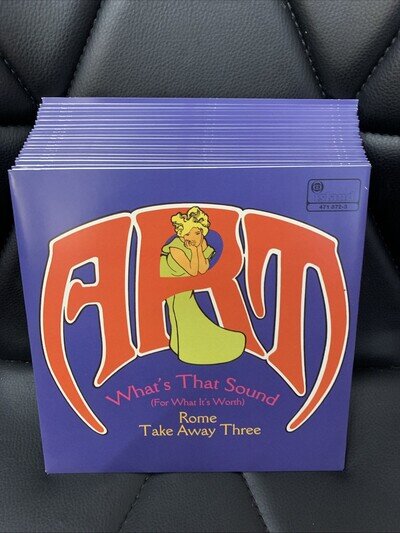 20 x Art What's That Sound For What It's Worth / Rome Take Away Three 7” .