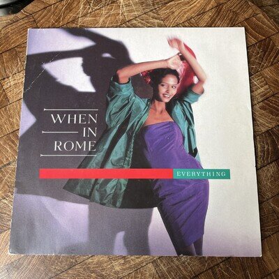 When In Rome - Everything 7” Vinyl Single