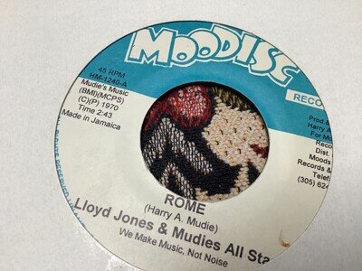 Lloyd Jones , Rome , 7”Moodisc.