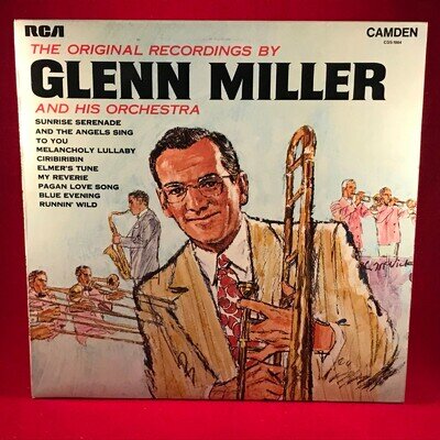 GLENN MILLER & HIS ORCHESTRA The Original Recordings 1969 UK vinyl LP best of