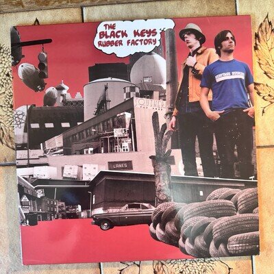 The Black Keys Rubber Factory LP 2004 Original 180g Fat Possum VG+