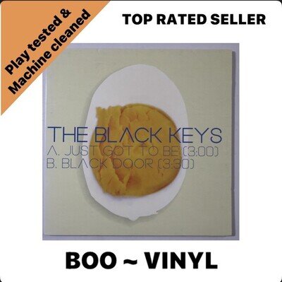 The Black Keys Just Got To Be / Black Door Ltd Numbered 2 Track Vinyl 7" NM/NM