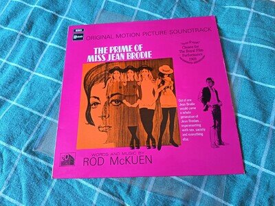 ROD MCKUEN THE PRIME OF MISS JEAN BRODIE SOUNDTRACK LP 1969 STATESIDE SSL 1027