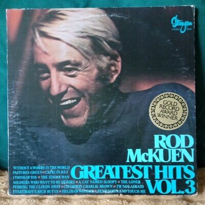 ROD MCKUEN GREATEST HITS VOL 3 STANYAN LP RECORD