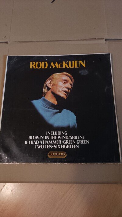 Rod McKuen – Rod McKuen Vinyl LP Boulevard – 4062
