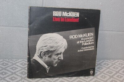 Rod McKuen Live in London 12" Vinyl Lp - Bx8